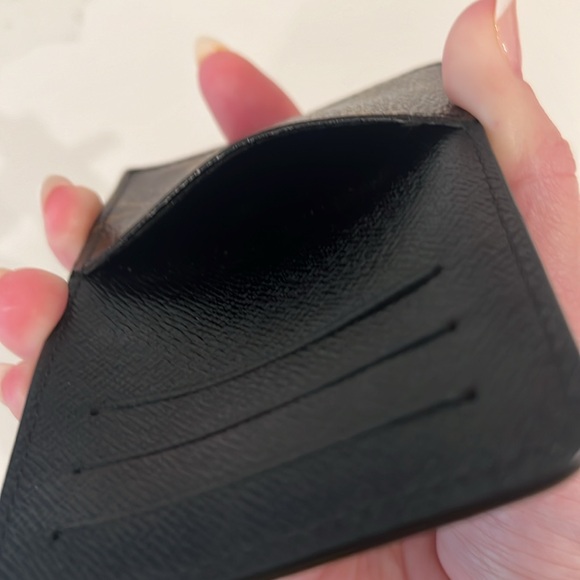 LOUIS VUITTON NEO PORTE CARTES in Monogram Macassar CARD HOLDER WALLET - Picture 9 of 14